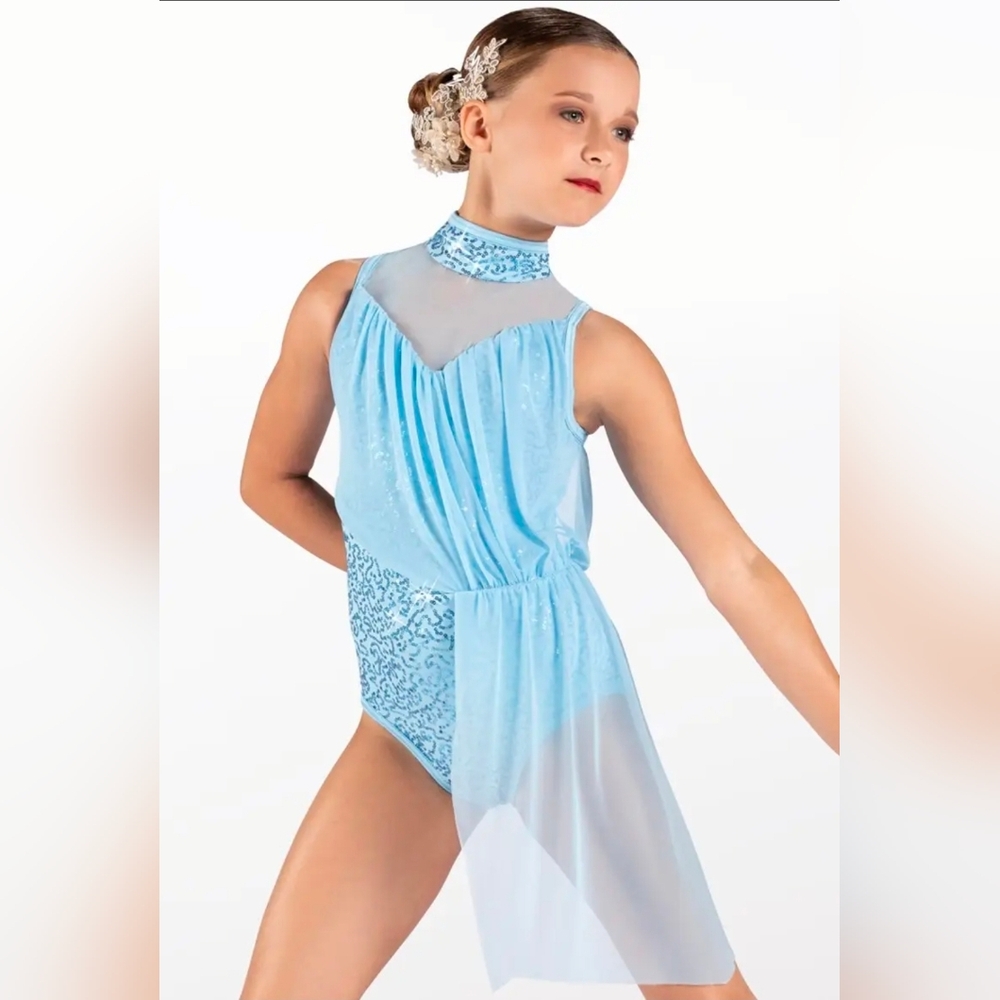 Weissman 13277 I Wont Love You Any Less Blue Lyrical Costume XXL